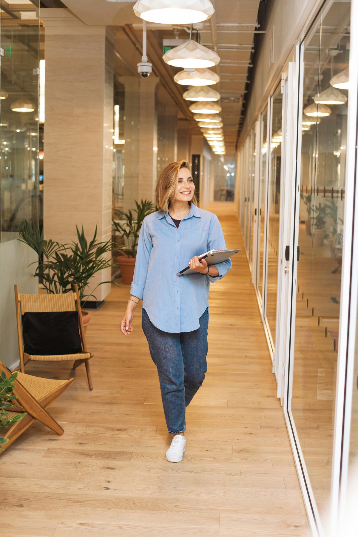 Reportage dans des bureaux